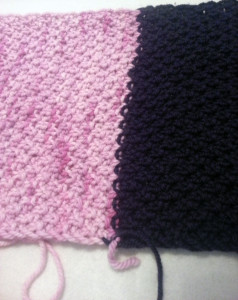 Squared away blanket joint between two squares